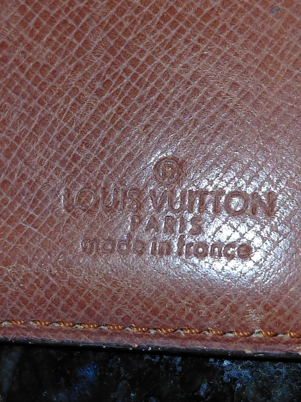 Louis Vuitton Brown Monogram Canvas Card ID Men's Wallet